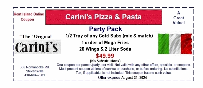 Carini's Party Pack
