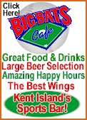 Big Bats Cafe - Kent Islands Sports Bar and Catering - Have a Hall Of Fame Experience at 
Big Bats Cafe!